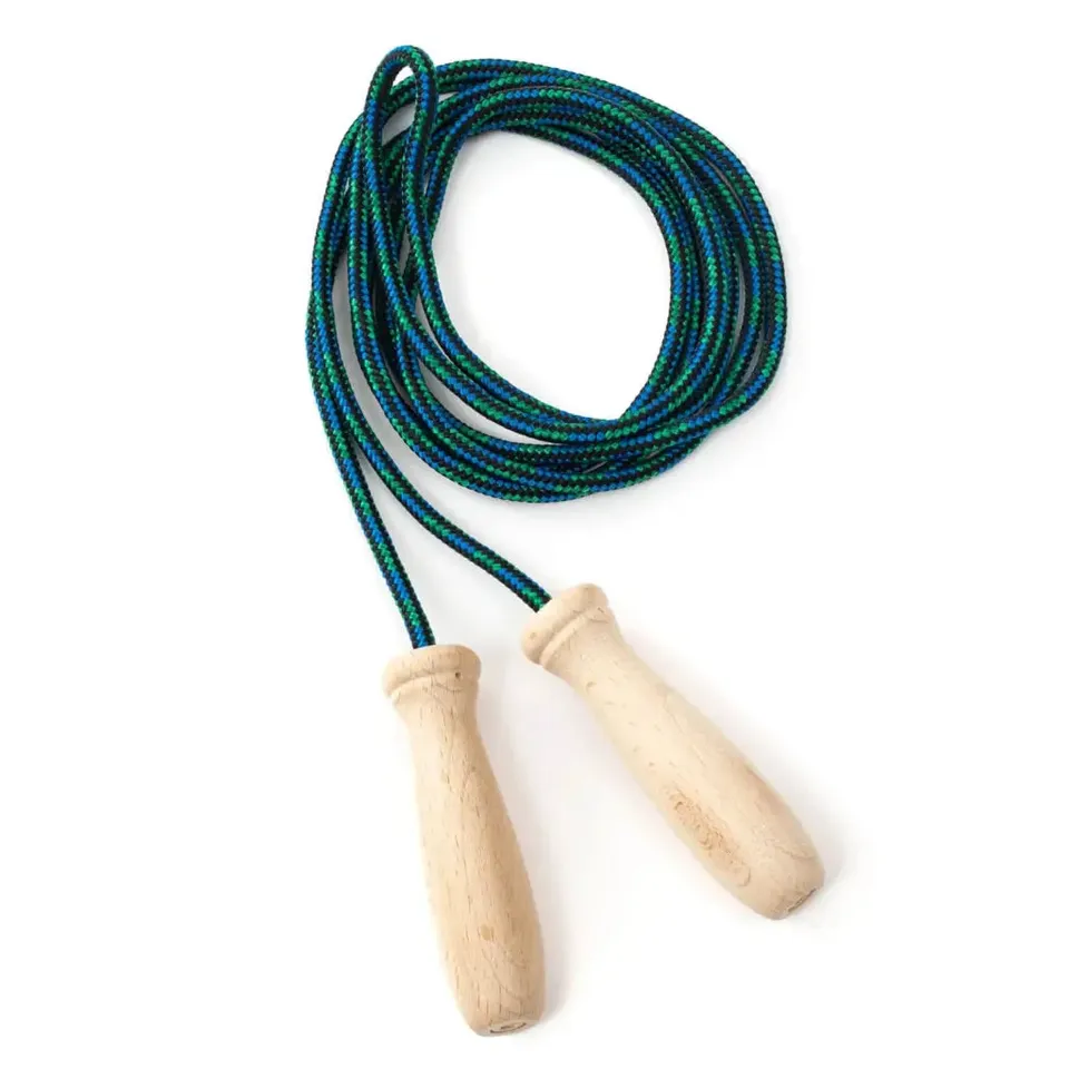 Tuuli corda per saltare cotone 230 cm manici legno