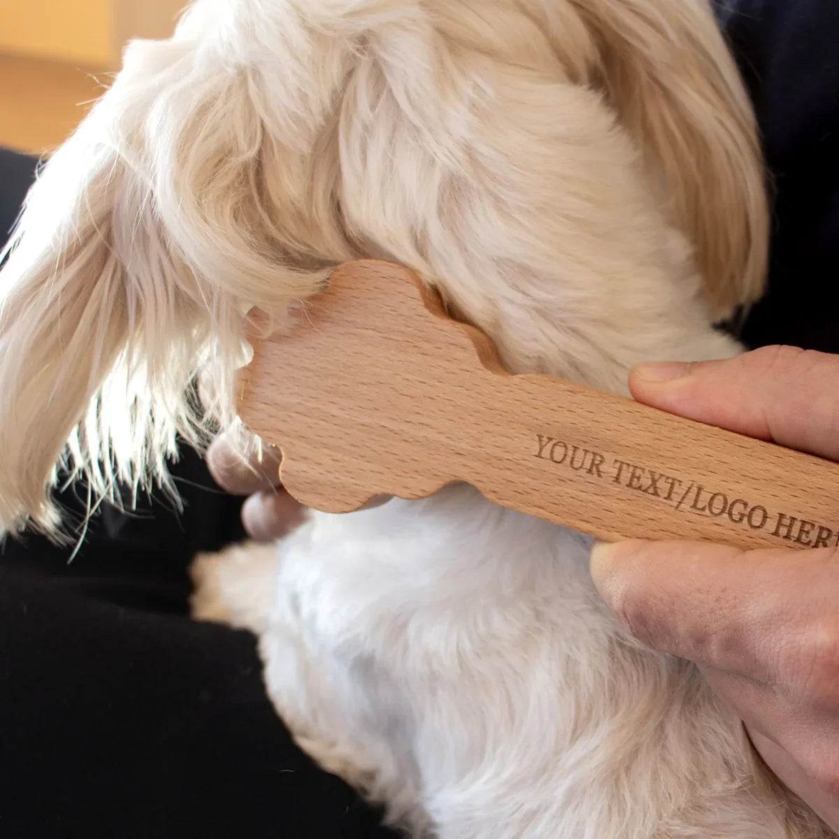 Tuuli Spazzola Massaggio Cani Personalizzata Zampa
