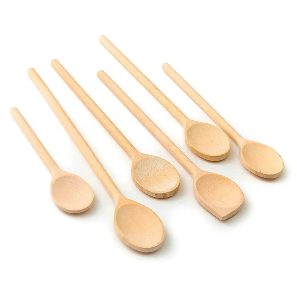 Tuuli Utensili Cucina cucchiai faggio set 6 pezzi