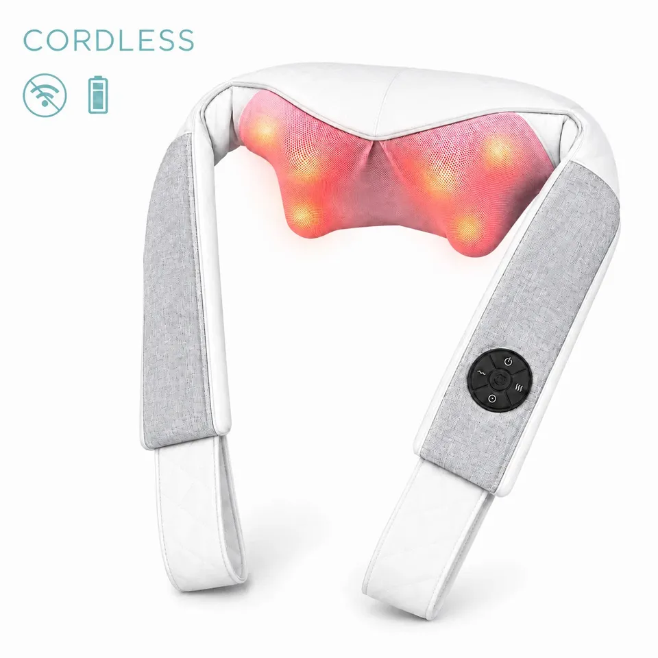 Nekteck Neck & Back massaggiatore collo cordless con calore