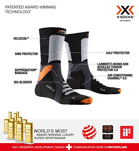 X-Socks X-Country Race 4.0 Calze Sci Fondo 42-44 Unisex