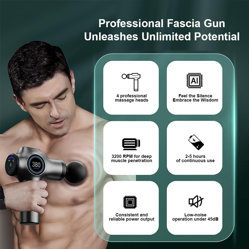 TISSCARE G1 Pistola Massaggiante Muscolare Portatile