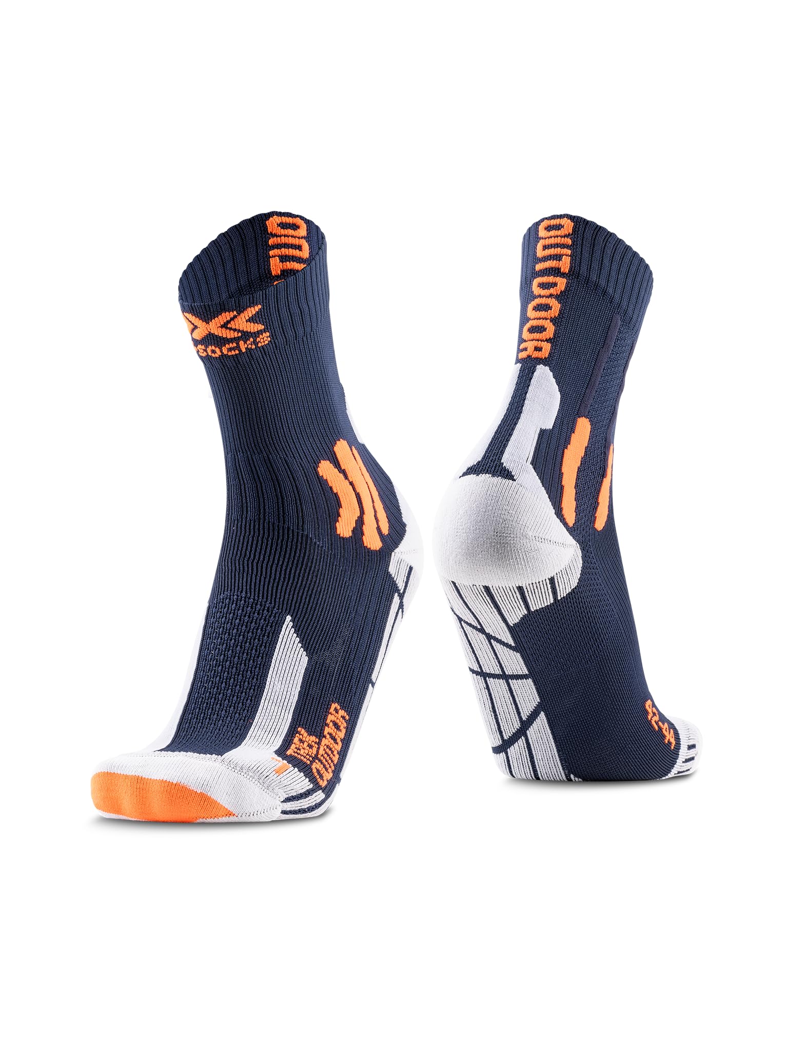 X-Socks Trek Outdoor 4.0 Calzini Trekking Blu/Arancione