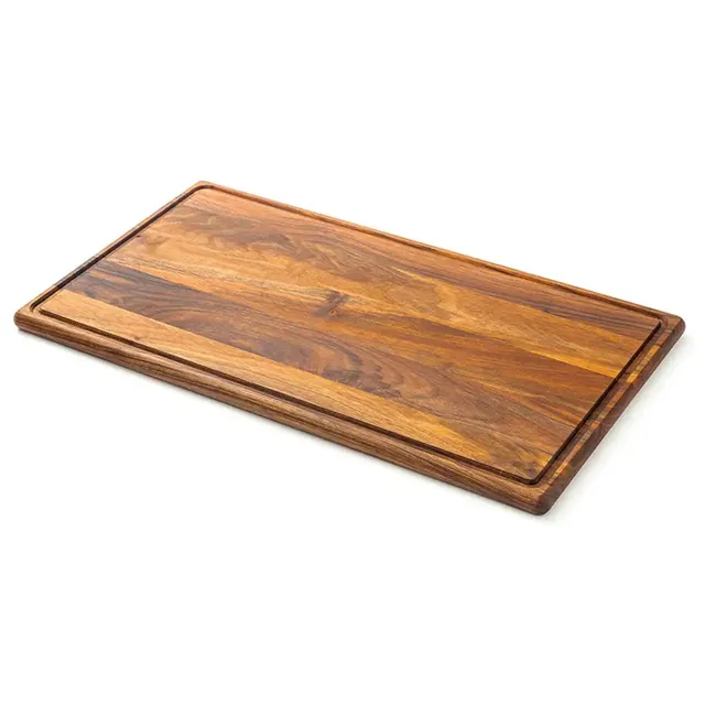 Tuuli tagliere legno noce 44 x 30 cm con scanalatura