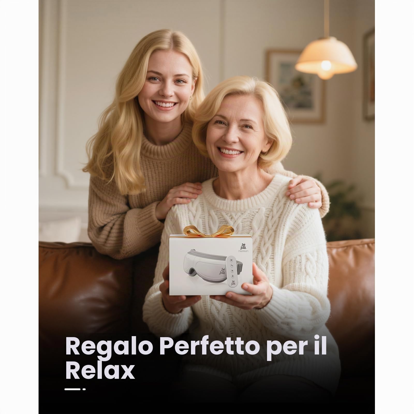 Bob and Brad Eye massaggiatore occhi bianco telecomando calore