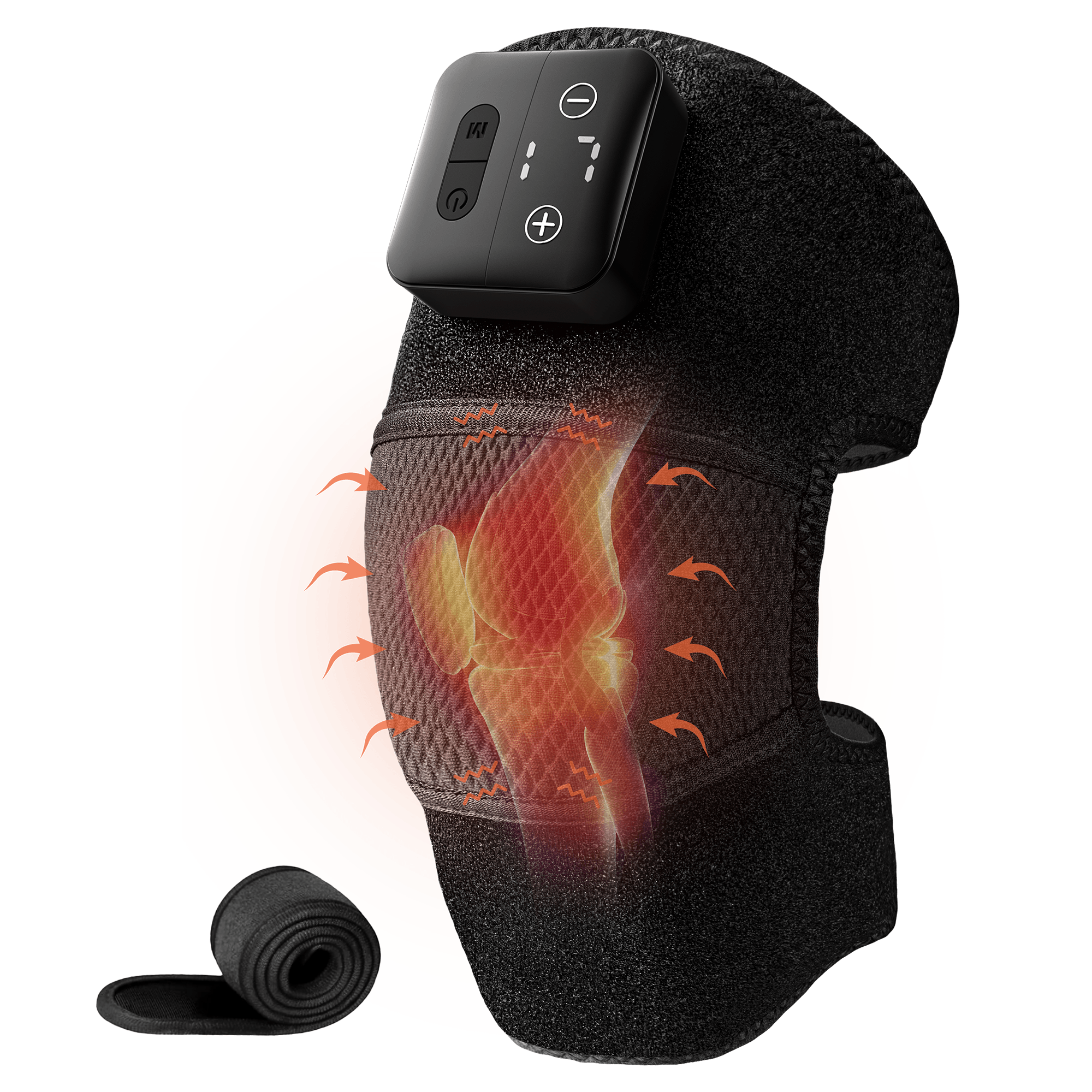 Nekteck Knee Massager Massaggiatore Ginocchio con Calore Singolo