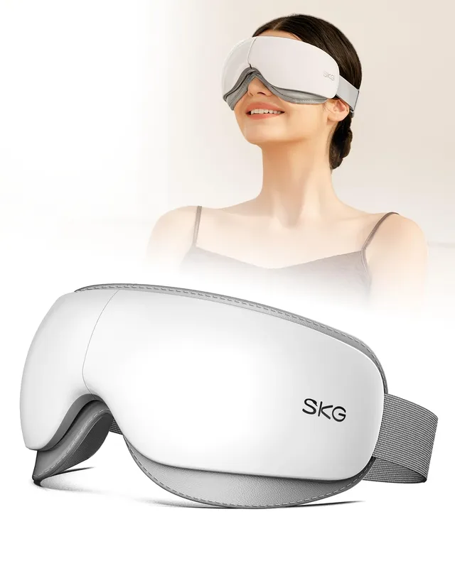 SKG Eye Massager massaggiatore occhi Bluetooth calore