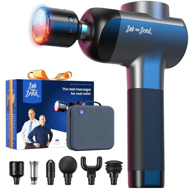 Bob and Brad X6 Pro Max pistola massaggio nero caldo freddo