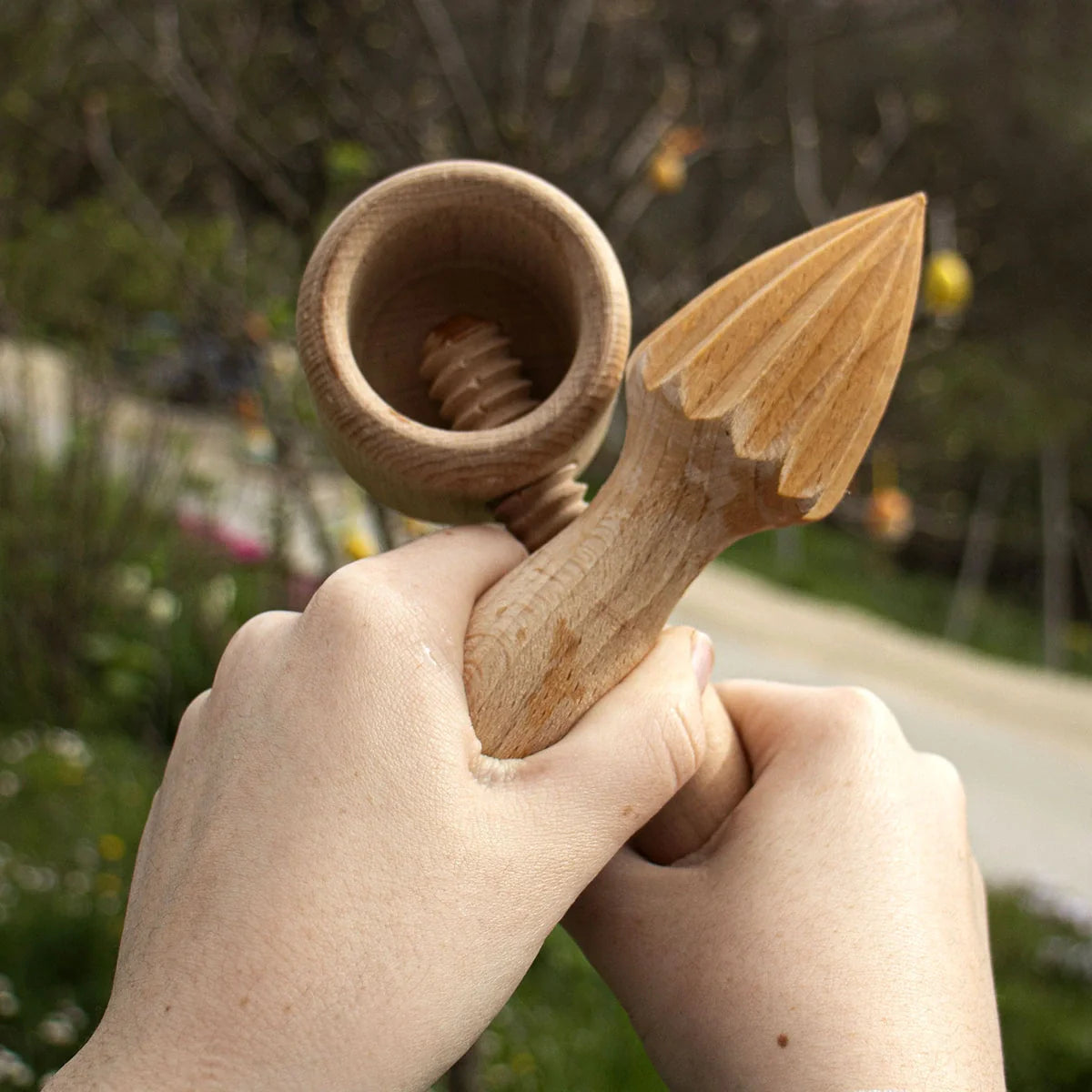 Tuuli set schiaccianoci spremiagrumi legno faggio