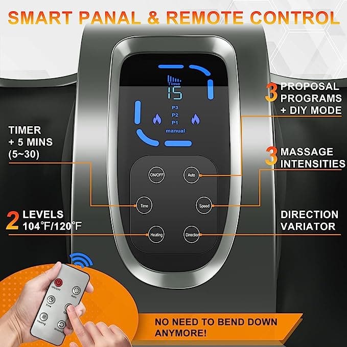 Tisscare Foot Massagers massaggiapiedi shiatsu con calore