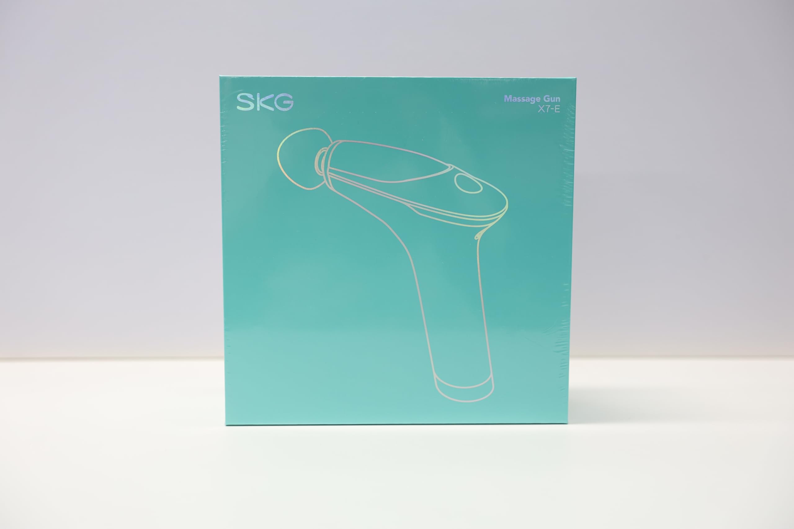 SKG X7-E Massage Gun pistola massaggio grigia tessuti profondi