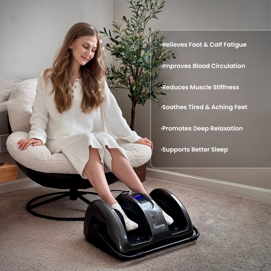 TISSCARE TC 212 Massaggiatore Piedi Shiatsu Grigio