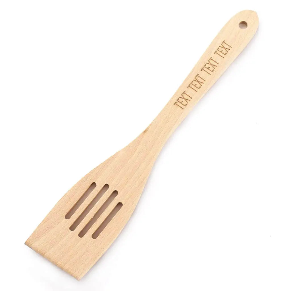 Tuuli Spatola faggio 30 cm Spatola cucina personalizzata forata