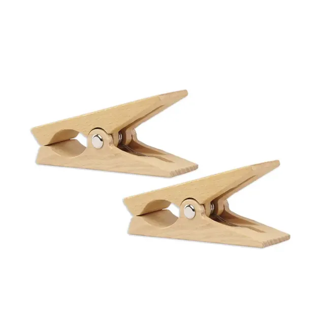 Tuuli Set 2 Mollette Legno Spiaggia per Teli da Mare