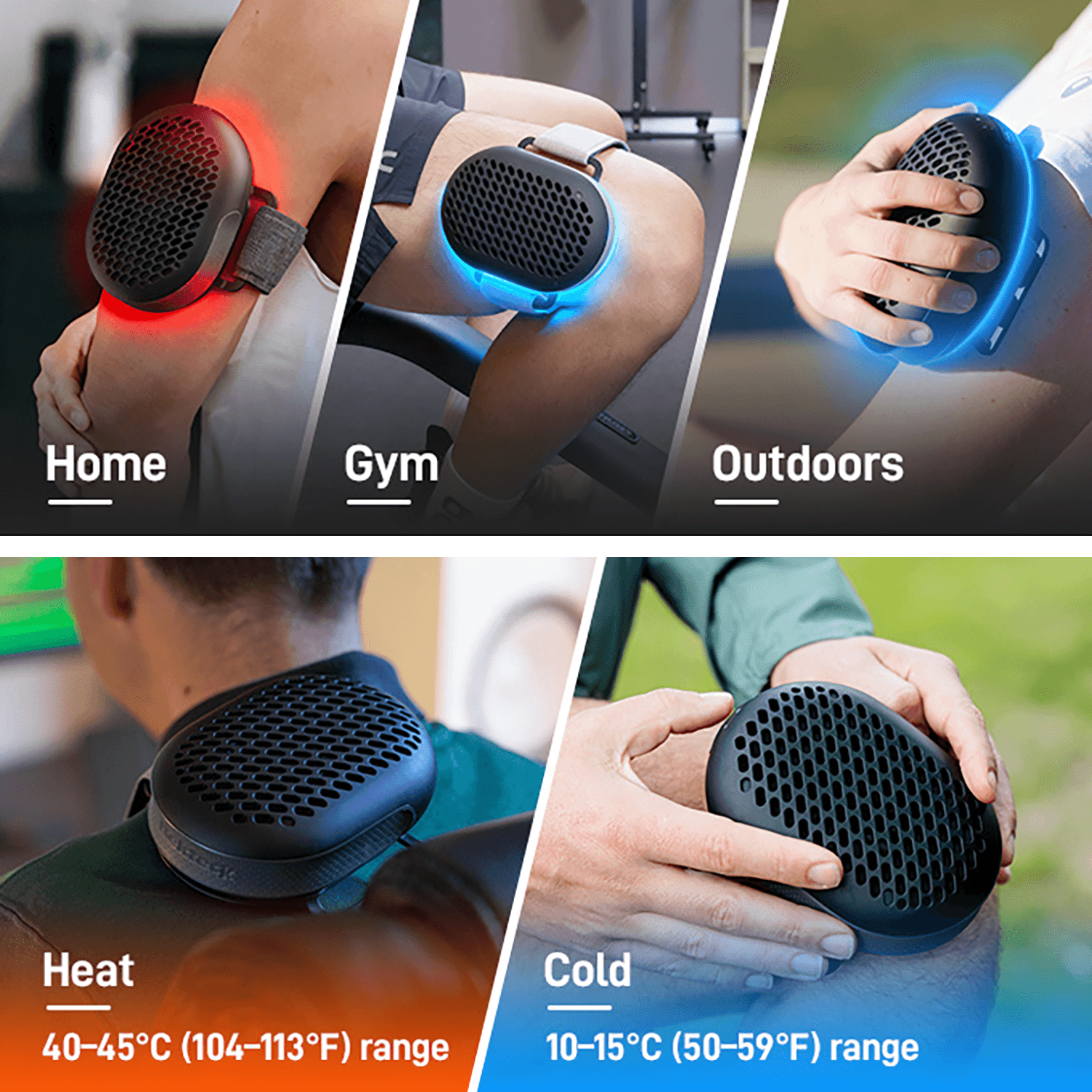 Nekteck Hot & Cold Therapy Device 3-in-1 Caldo Freddo
