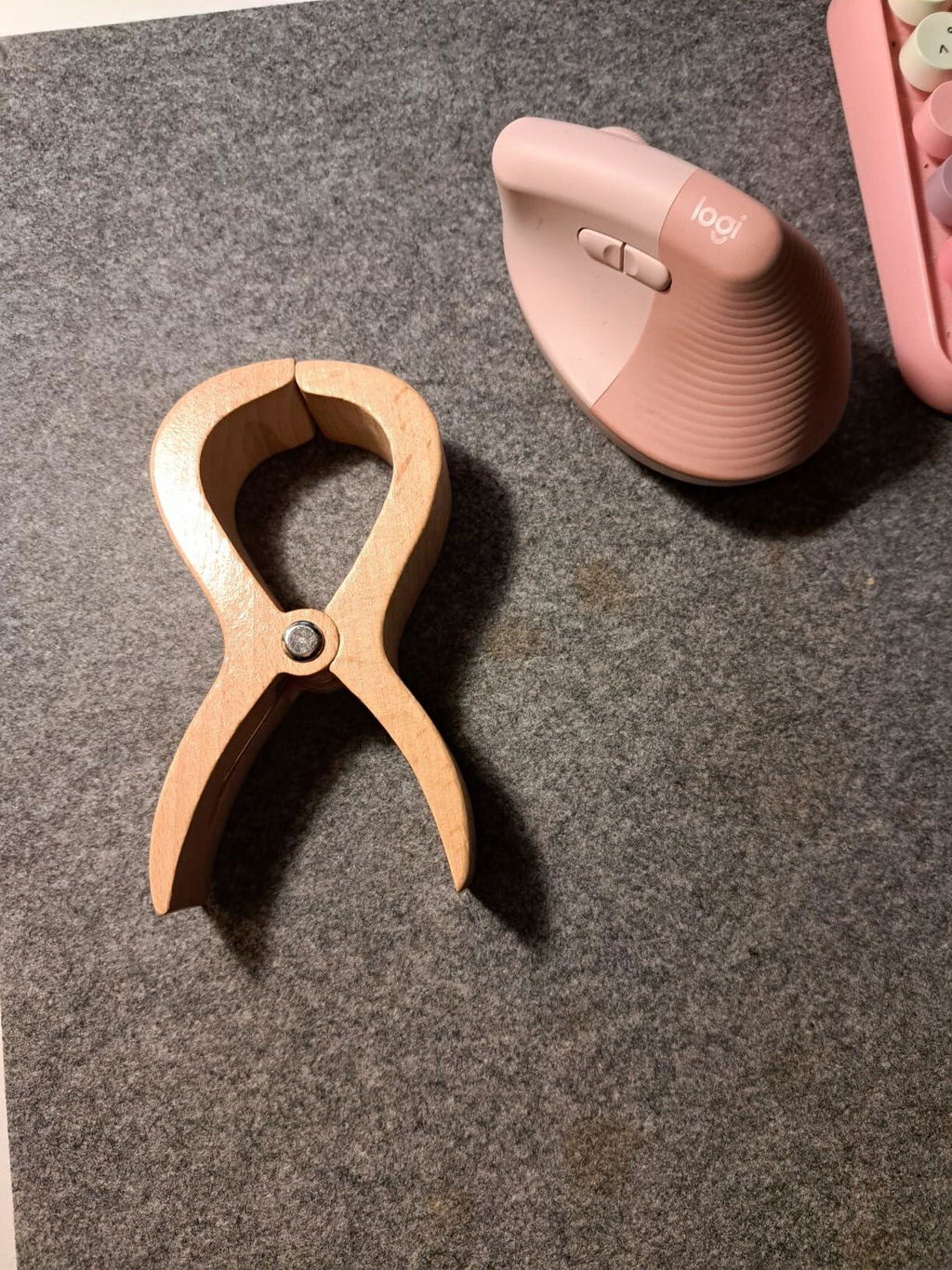 Tuuli Set 2 Mollette Grandi Faggio Uso Quotidiano 6 cm