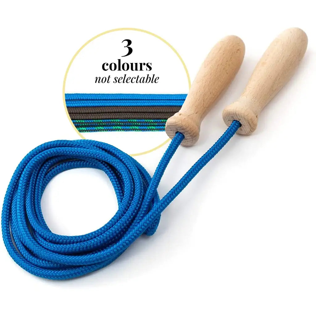 Tuuli corda per saltare cotone 230 cm manici legno