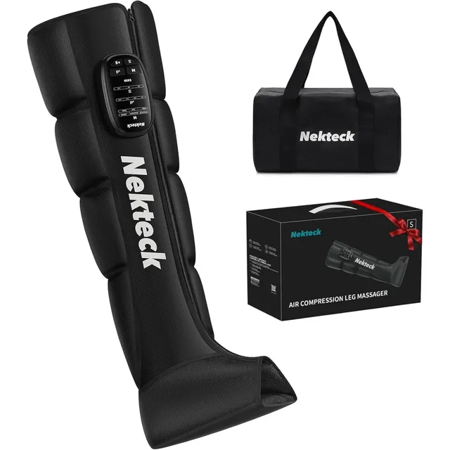 Nekteck Leg Massager stivali compressione gambe 6 modalità