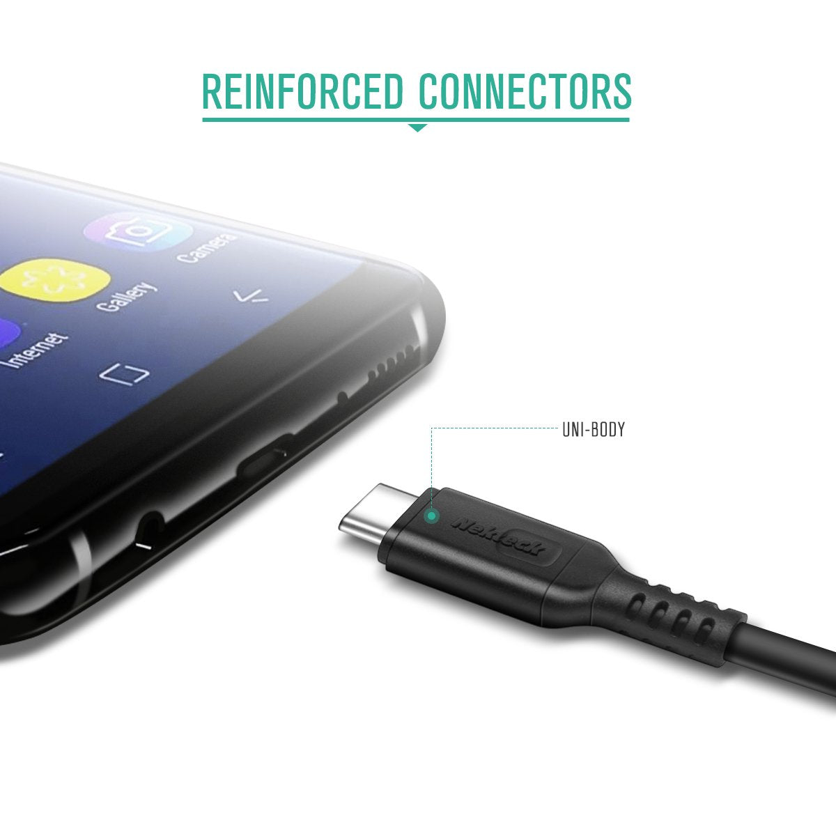 Nekteck Cavo USB C 100W 2m 2 Pezzi Ricarica