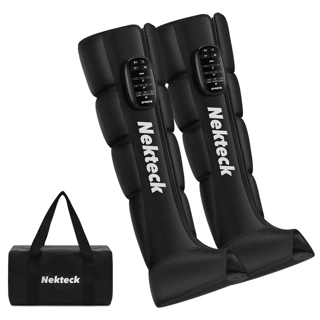 Nekteck Leg Massager stivale compressione cordless coppia