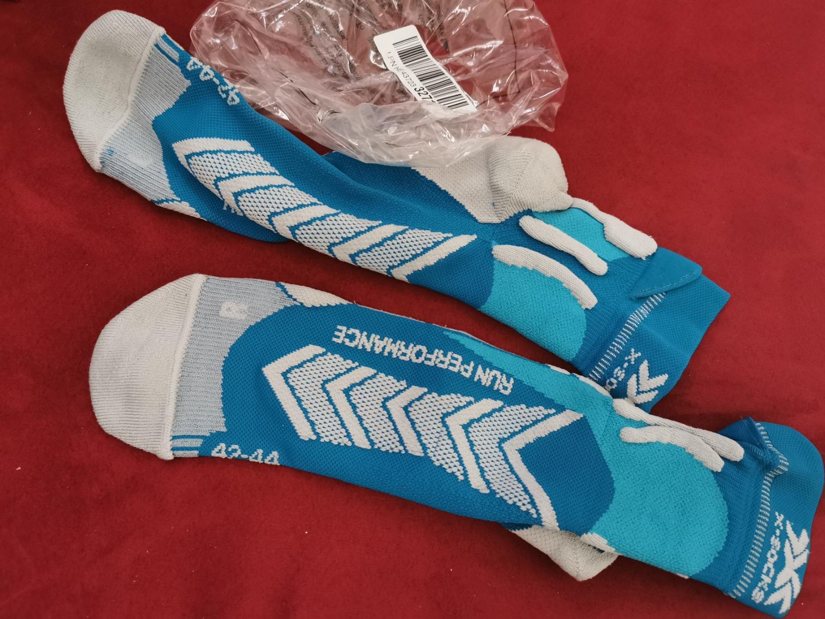 X-Socks Run Performance calzini running traspiranti neri