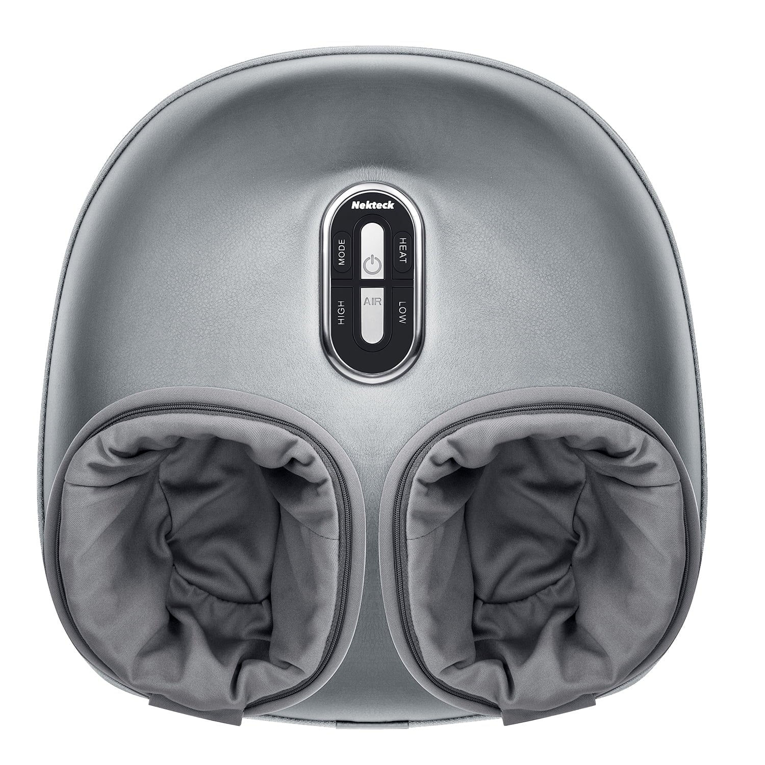 Nekteck Foot Massager Massaggiatore Piedi Shiatsu Grigio Calore