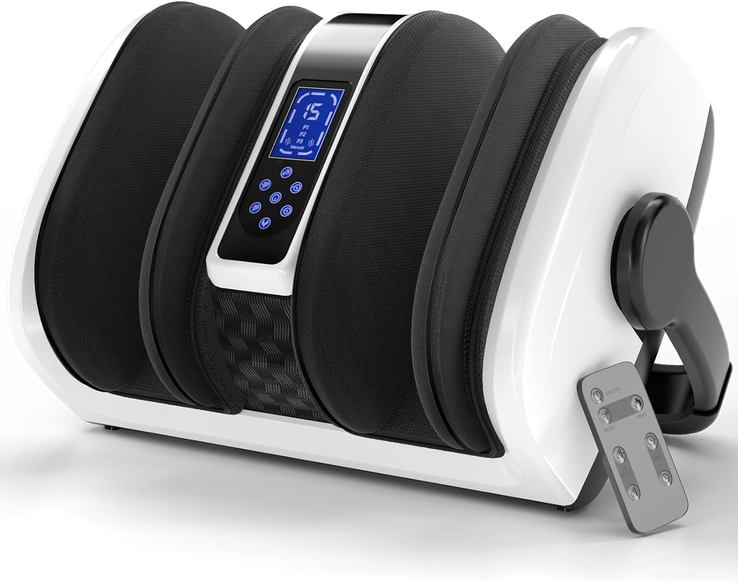 Tisscare 208 massaggiatore piedi shiatsu bianco con calore