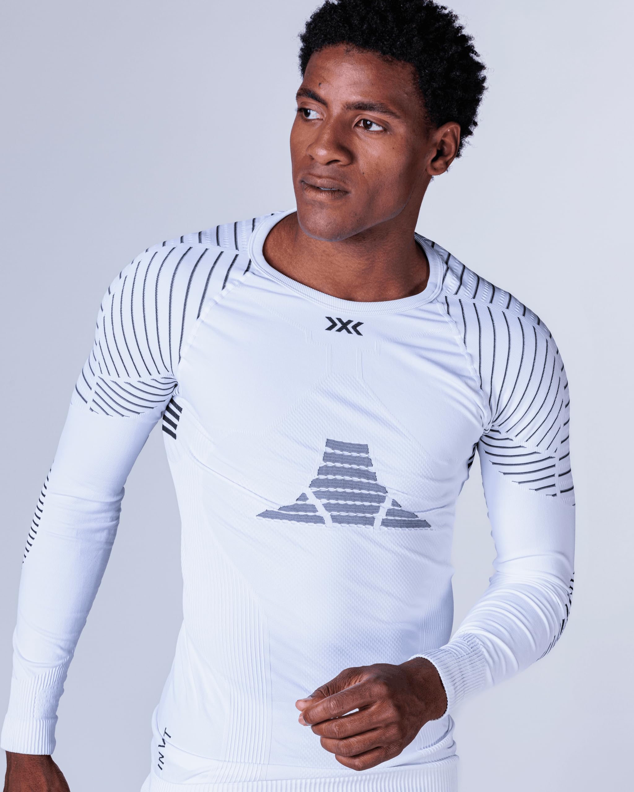 X-Bionic Invent 4.0 Maglia Termica Nero termoregolante