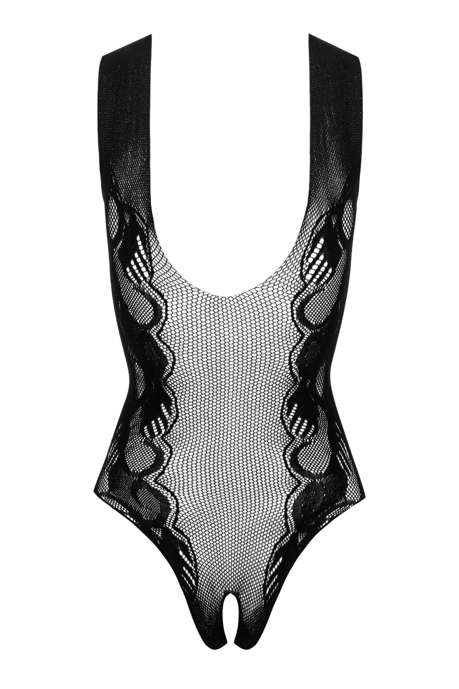 Kotek Bodys body fishnet nero ouvert pizzo S/M/L