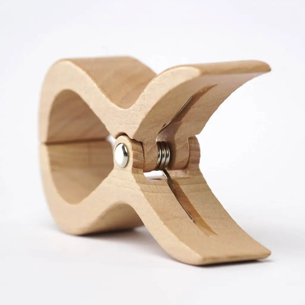 Tuuli Set 2 Mollette Grandi Faggio Uso Quotidiano 6 cm