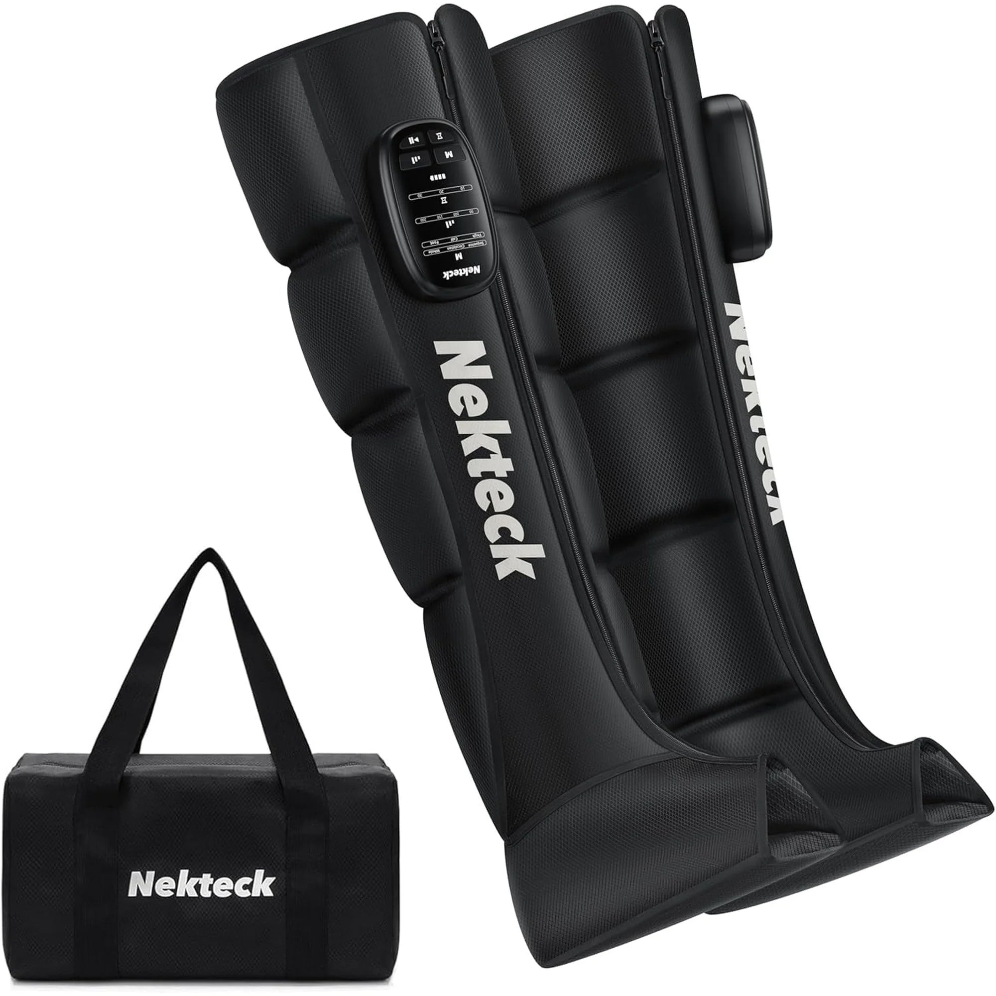 Nekteck Leg Massager Stivali Compressione Cordless 6 Modi